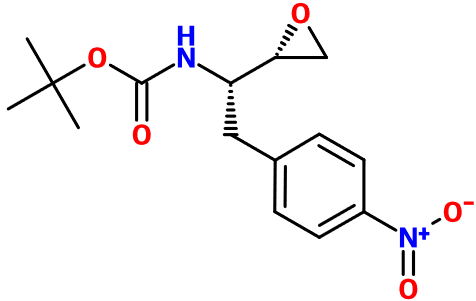 (image for) MC095056 [(1S)-{(1'-(S)-N-Boc-amino-2-[4-nitrophenyl]ethyl}oxirane